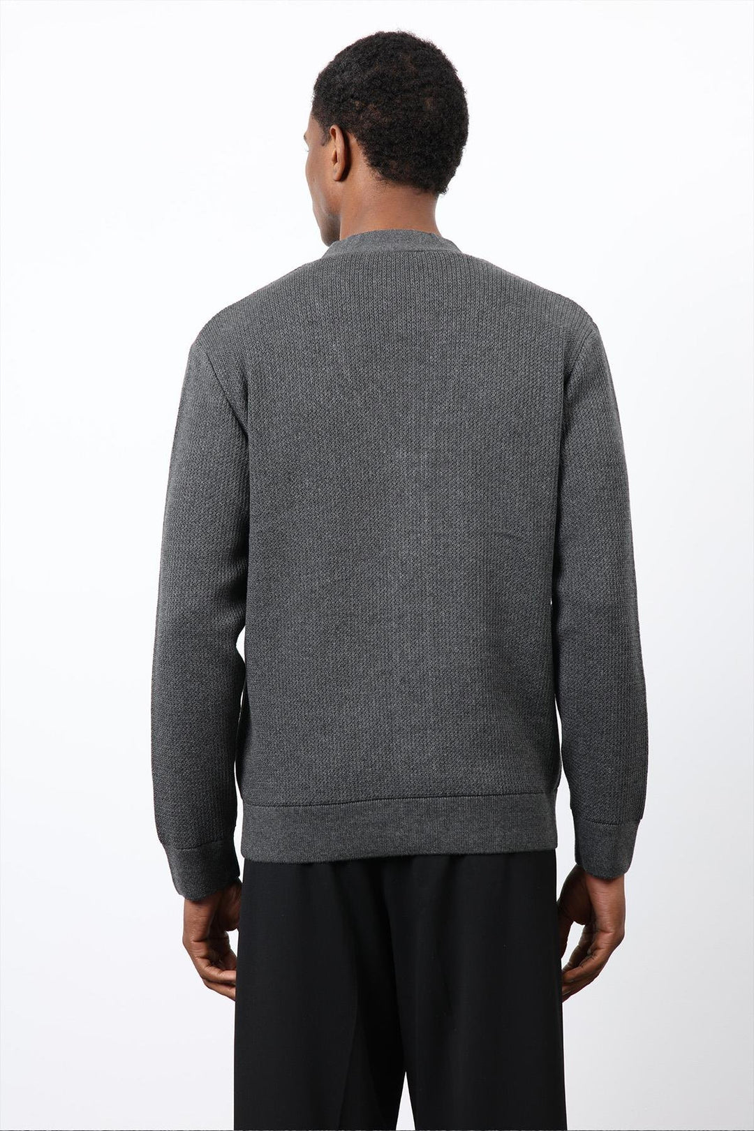 ANT Antioch Antrasit Basic Erkek Hırka - Haverford