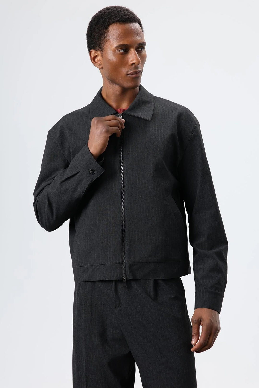 ANT Striped Seasonal Men's Coat - Dunkerque