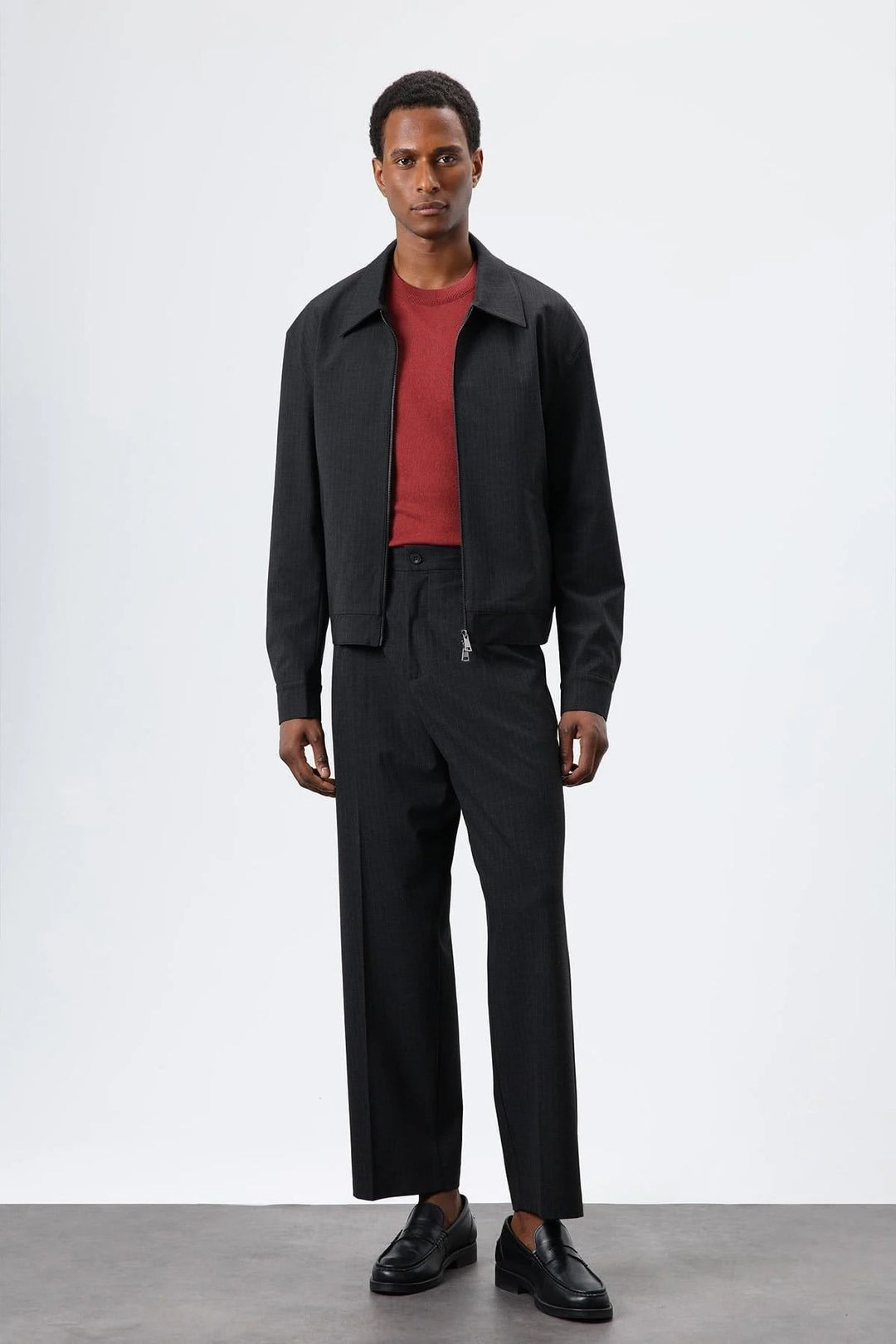 ANT Striped Seasonal Men's Coat - Dunkerque