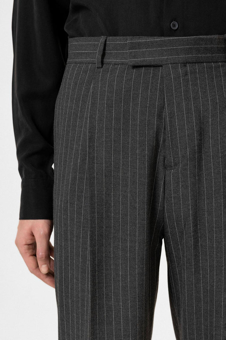 ANT Antioch Antrasit Çizgili Relaxed Fit Erkek Pantolon - Puerto Peñasco