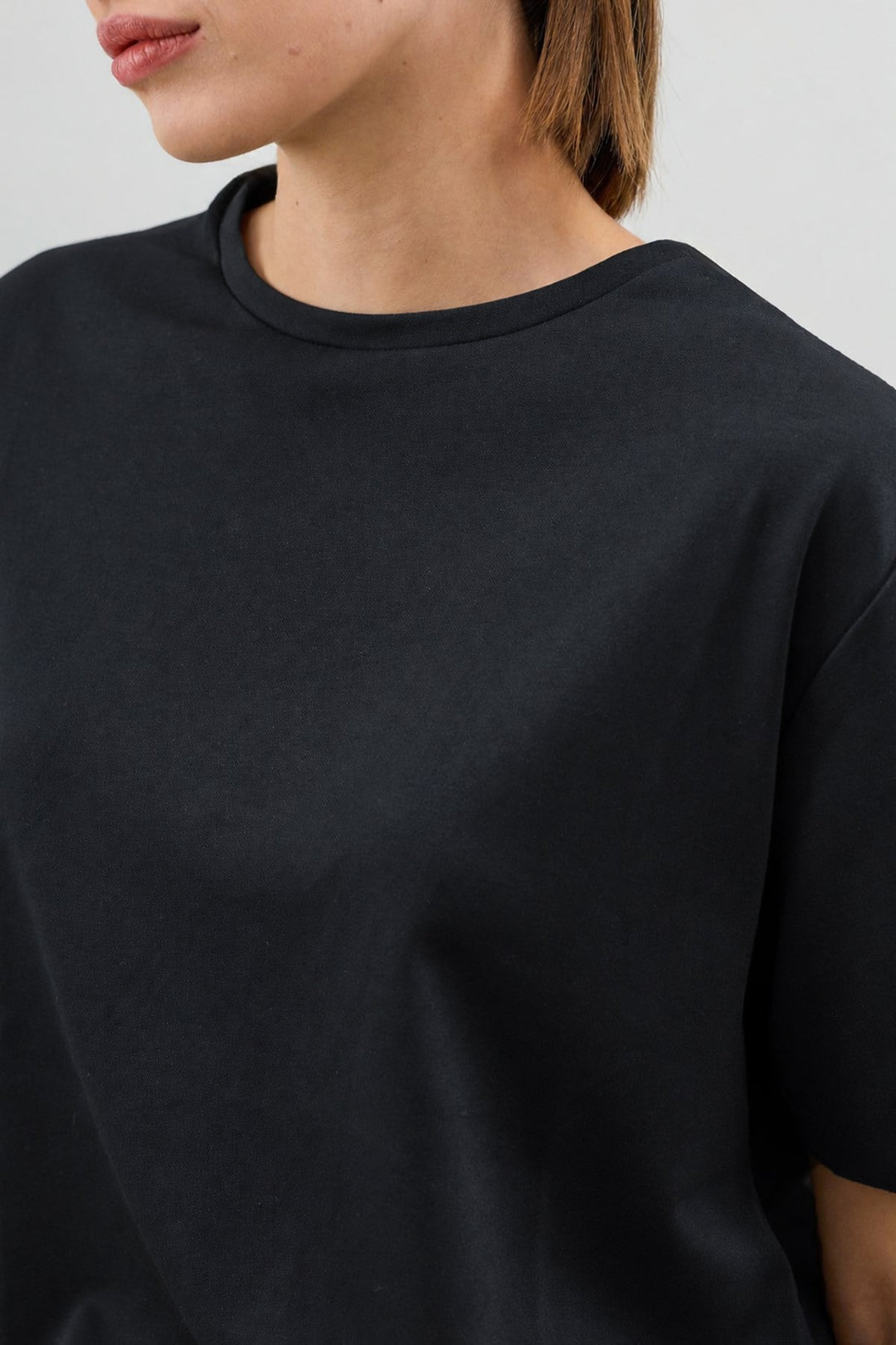 ANT Antioch Antrasit Dökümlü Kadın T-Shirt - Beverly