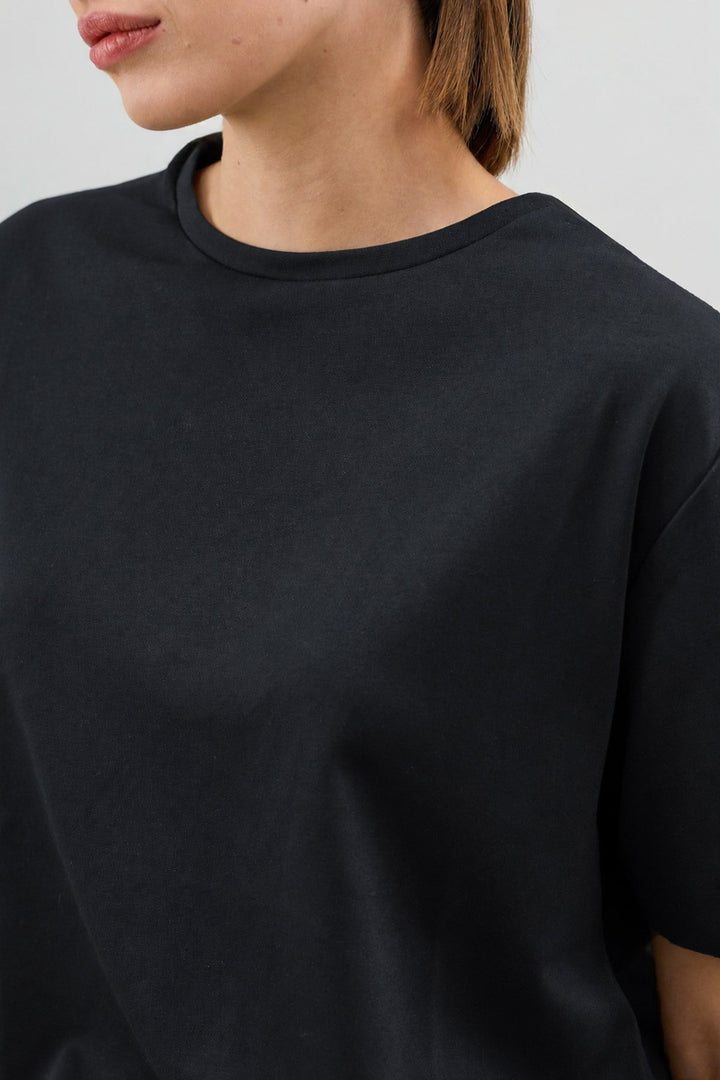 ANT Antioch Antrasit Dökümlü Kadın T-Shirt - Beverly