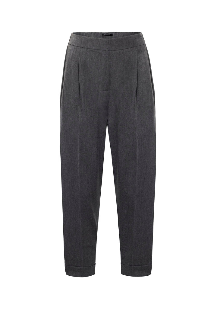 ANT Antioch Anthracite Double Pleated Pencil Women's Pants - Pontevedra