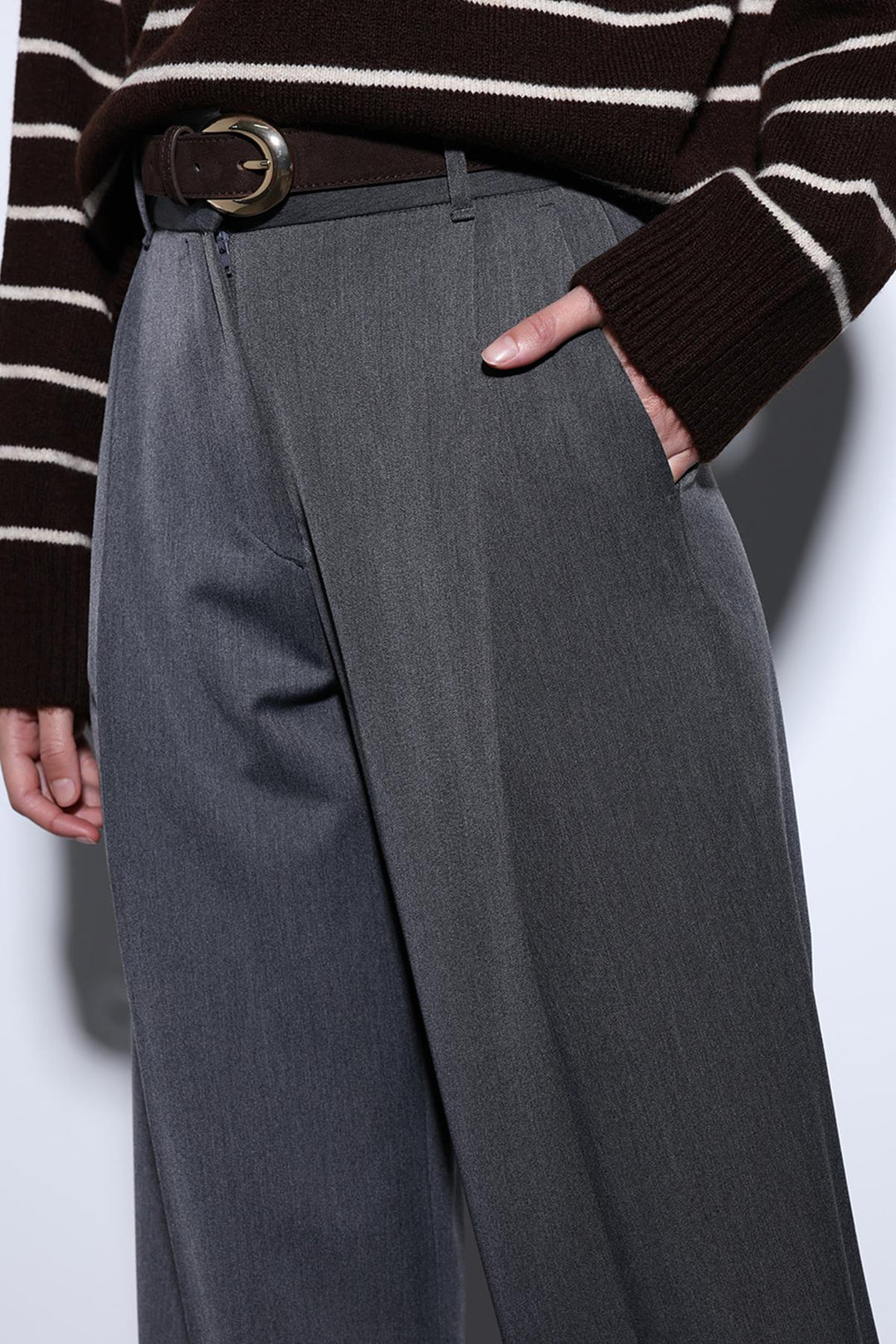 ANT Antioch Anthracite Wide Leg Women's Pants - Midwest City