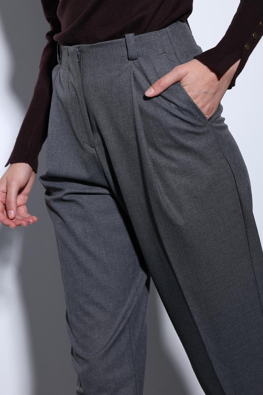 ANT Antioch Anthracite Brushed Women's Pants - Paradise