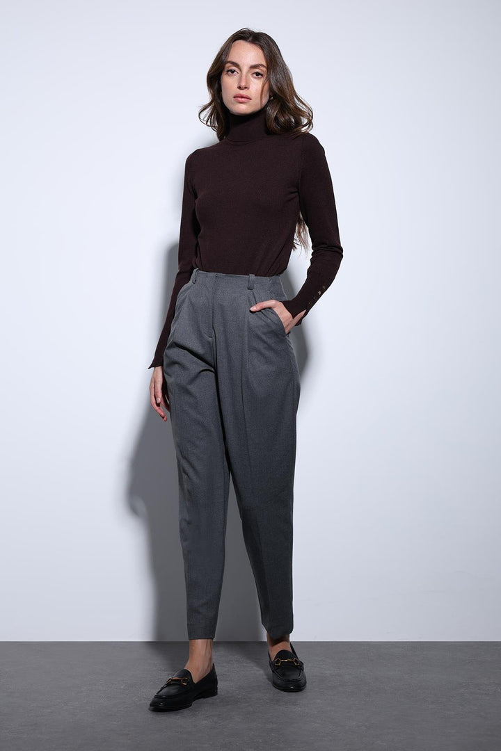 ANT Antioch Anthracite Brushed Women's Pants - Ewell