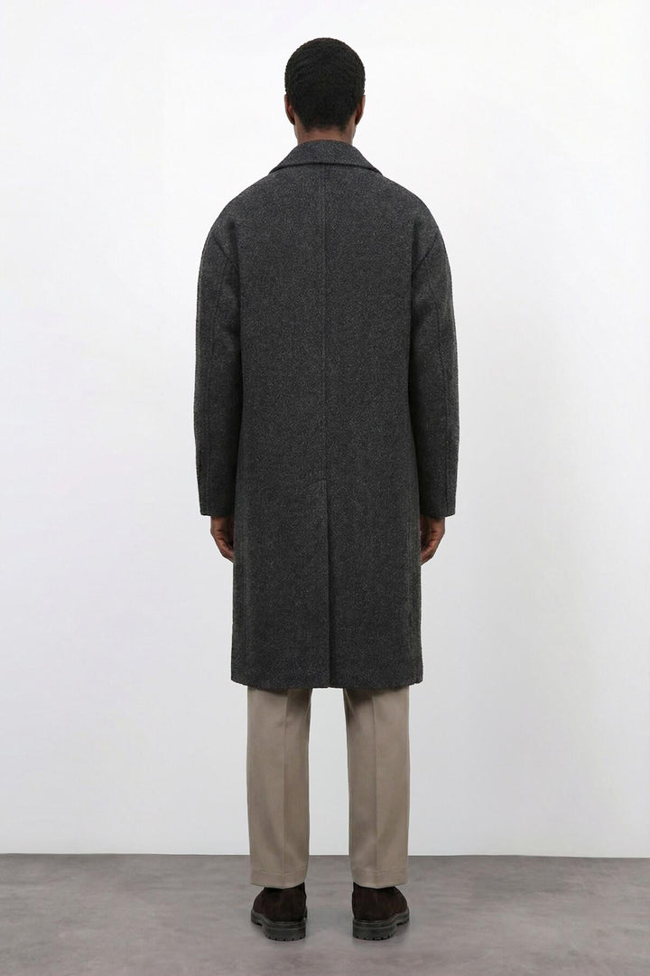 ANT Antioch Anthracite Relax Fit Men's Coat - Hickory