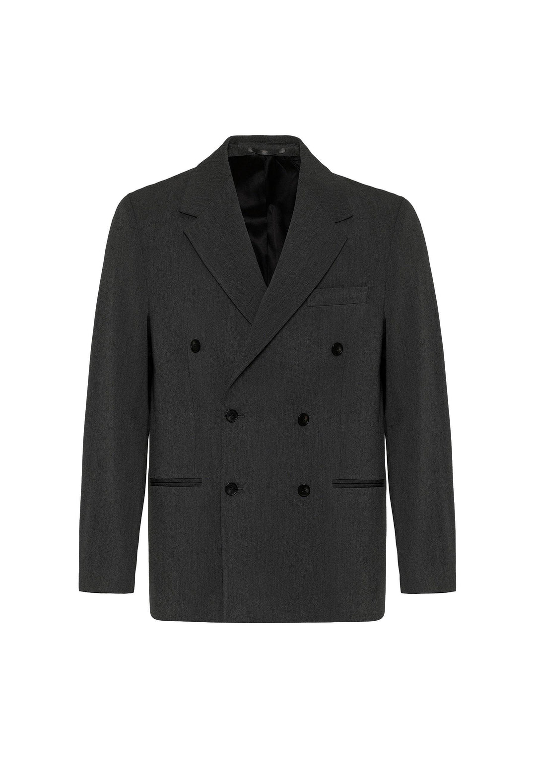 ANT Antioch Anthracite Relax Fit Double Breasted Men's Blazer Jacket - Escondido