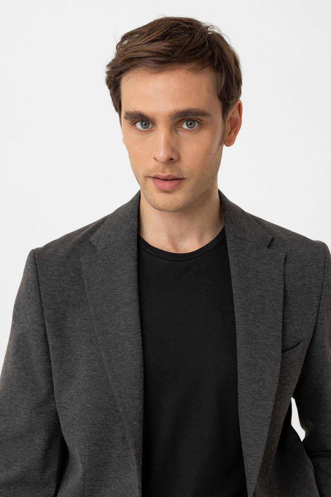 ANT Antioch Anthracite Slim Fit Comfort Men's Suit - Botoşani