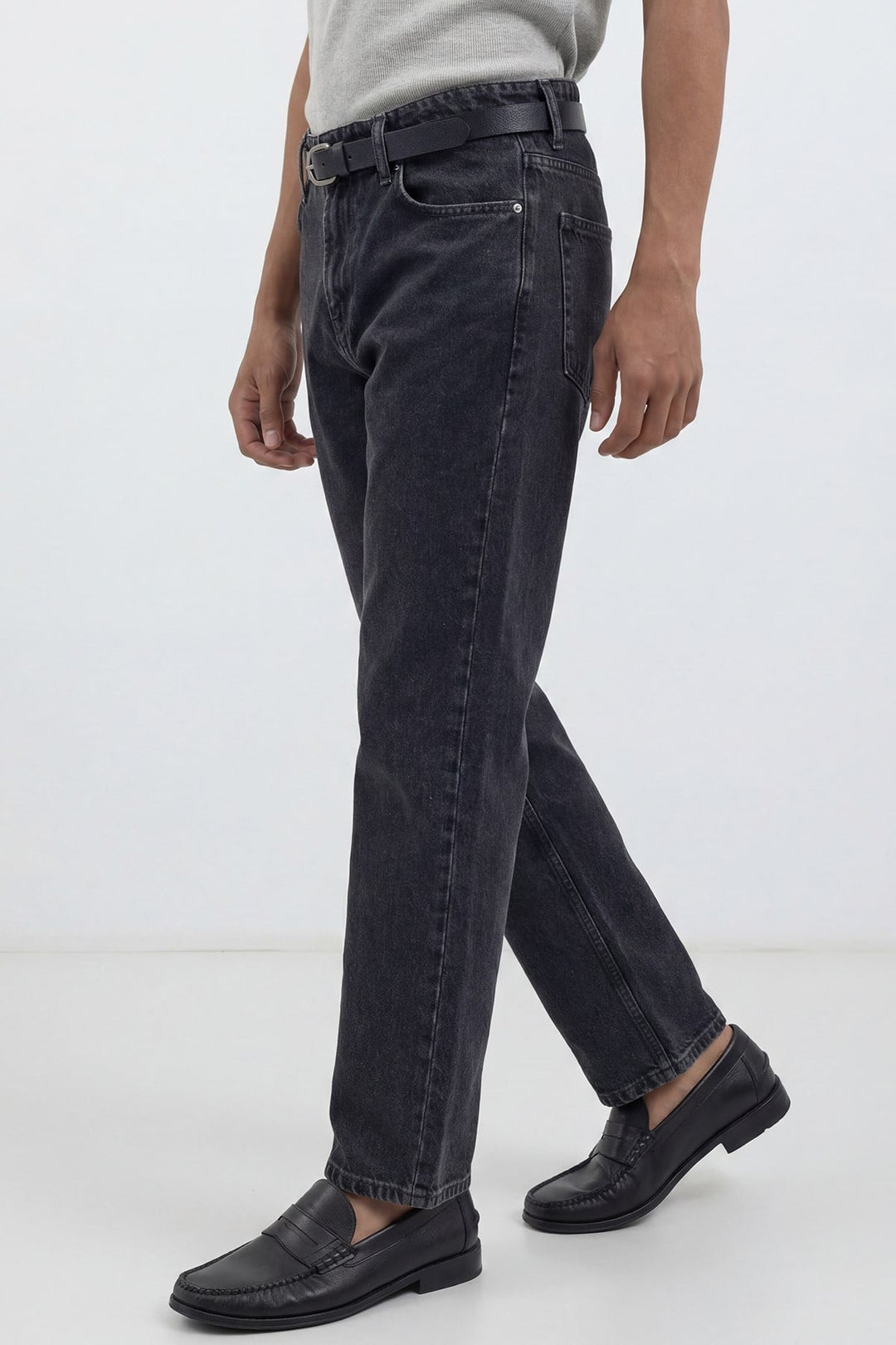 ANT Antioch Antrasit Straight Fit Erkek Jean - Mansfield