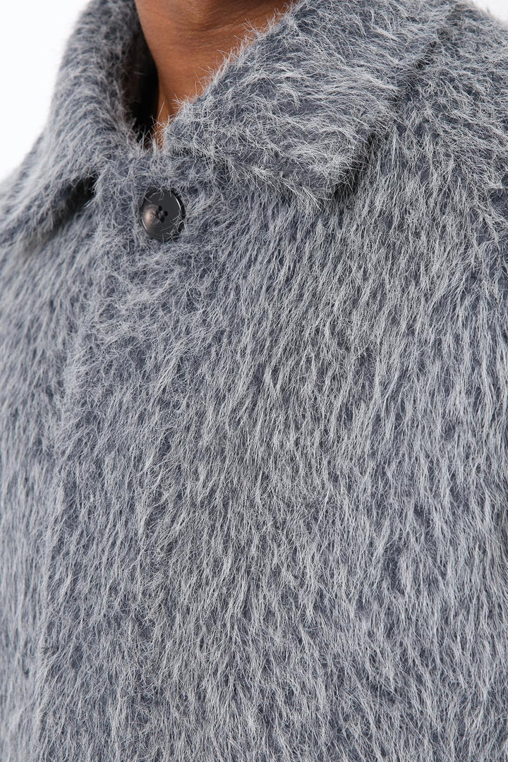 ANT Antioch Anthracite Faux Fur Men's Coat - Lower Paxton