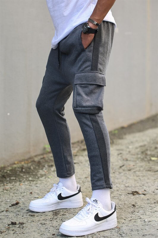 MDX Anthracite Side Pocket Basic Sweatpants 4801 - Grand Junction