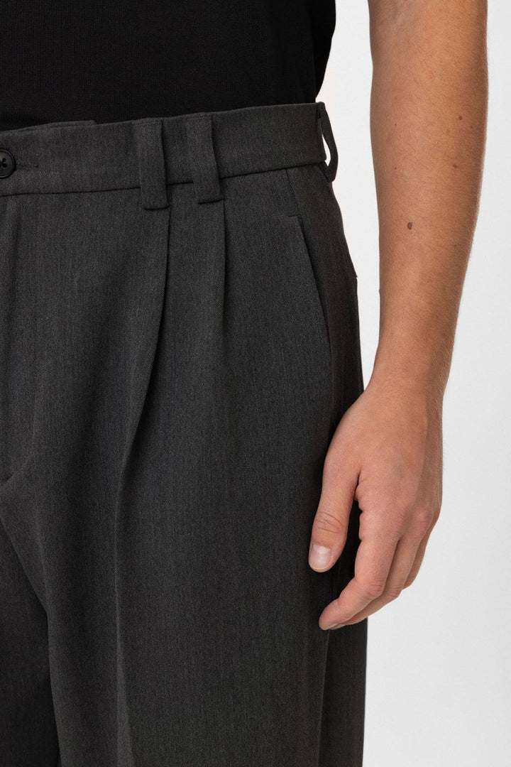 ANT Yüksel Bel Relax Fit Pleated Men's Pants - Santa Cruz