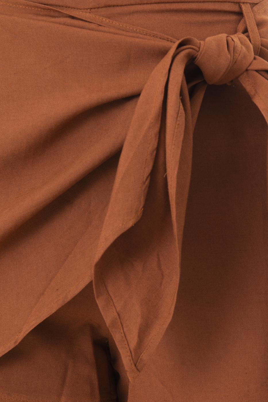 BSL Women Wrap Linen Short - The Colony