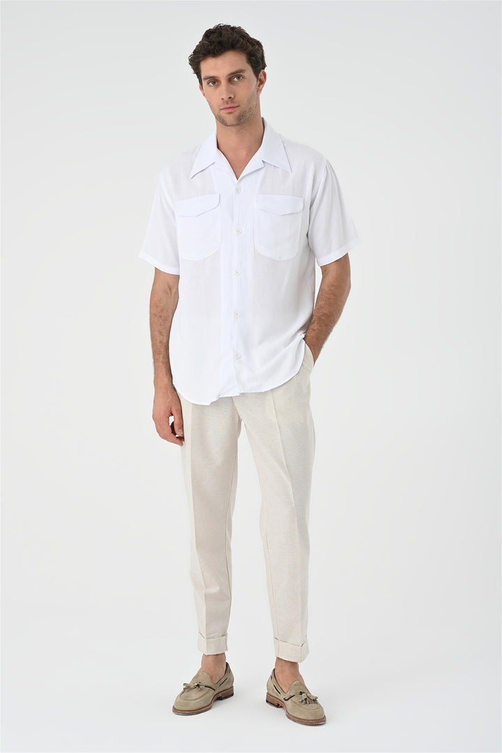 ANT Camp  Collar Pocket Detailed Men's Shirt - Sabinas