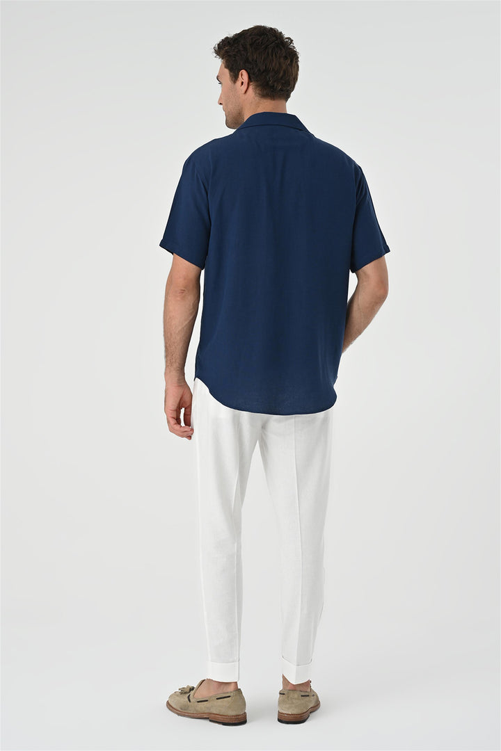 ANT Camp  Collar Pocket Detailed Men's Shirt - Paterno