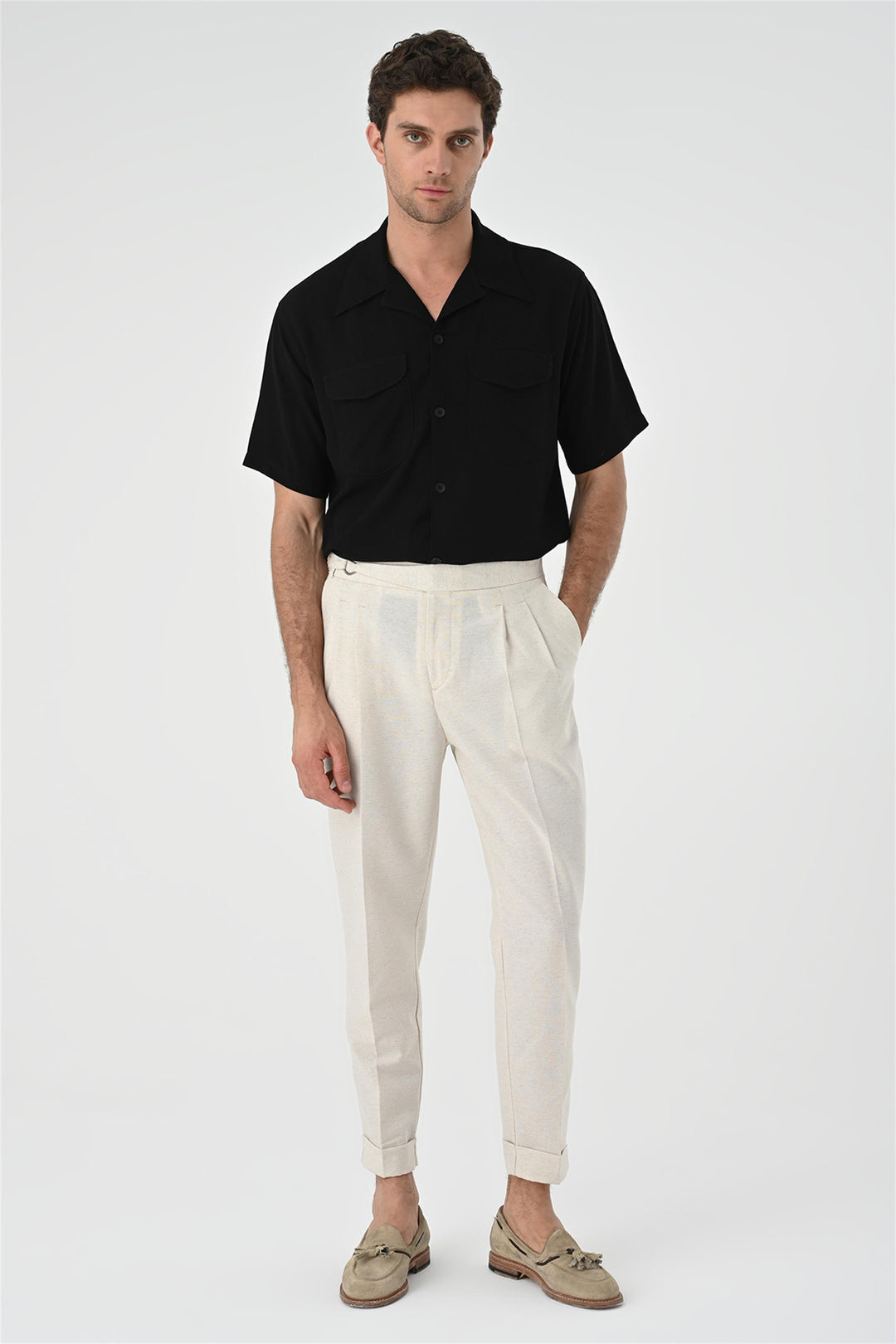 ANT Camp  Collar Pocket Detailed Men's Shirt - Pordenone