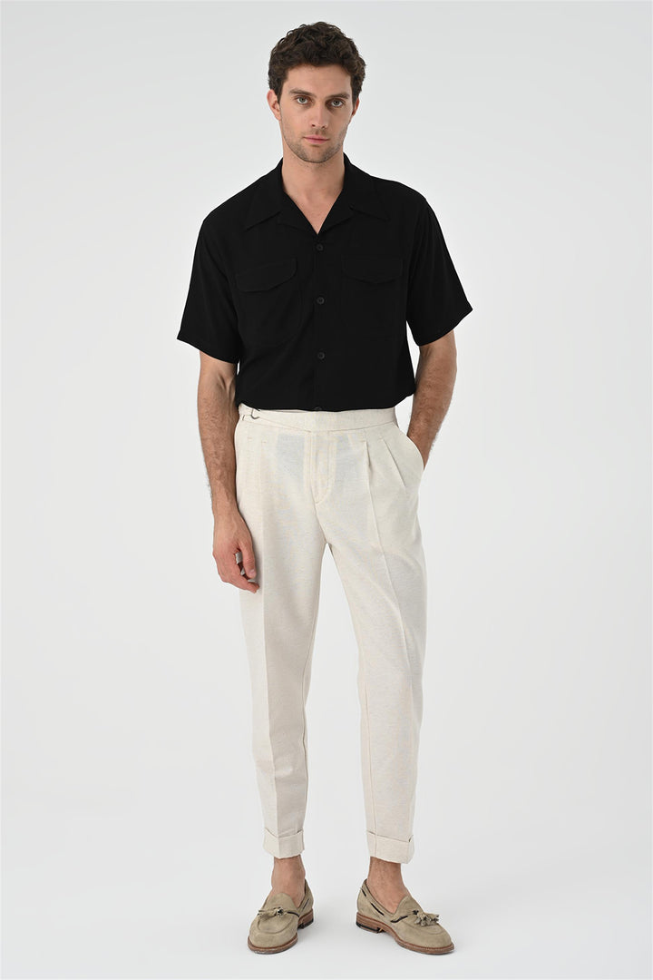 ANT Camp  Collar Pocket Detailed Men's Shirt - Pordenone