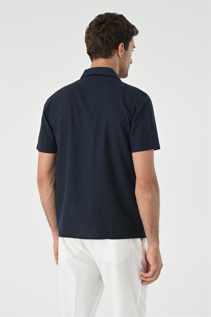 ANT Camp  Collar Pocket Detailed Men's Shirt - Chorley