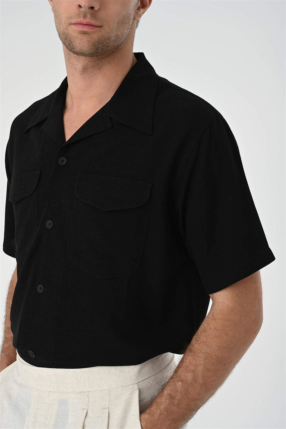 ANT Camp  Collar Pocket Detailed Men's Shirt - Pordenone