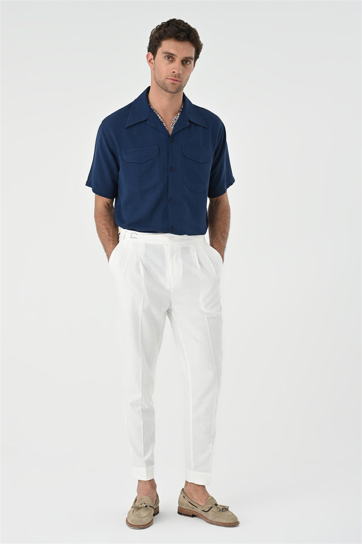 ANT Camp  Collar Pocket Detailed Men's Shirt - Paterno