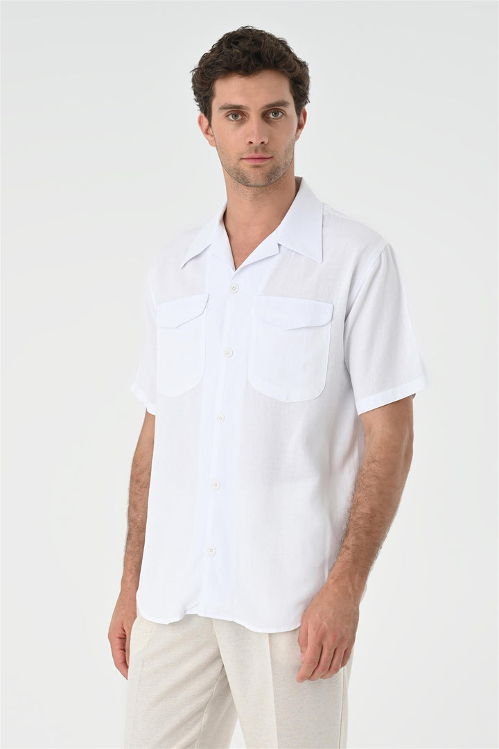 ANT Camp  Collar Pocket Detailed Men's Shirt - Sabinas
