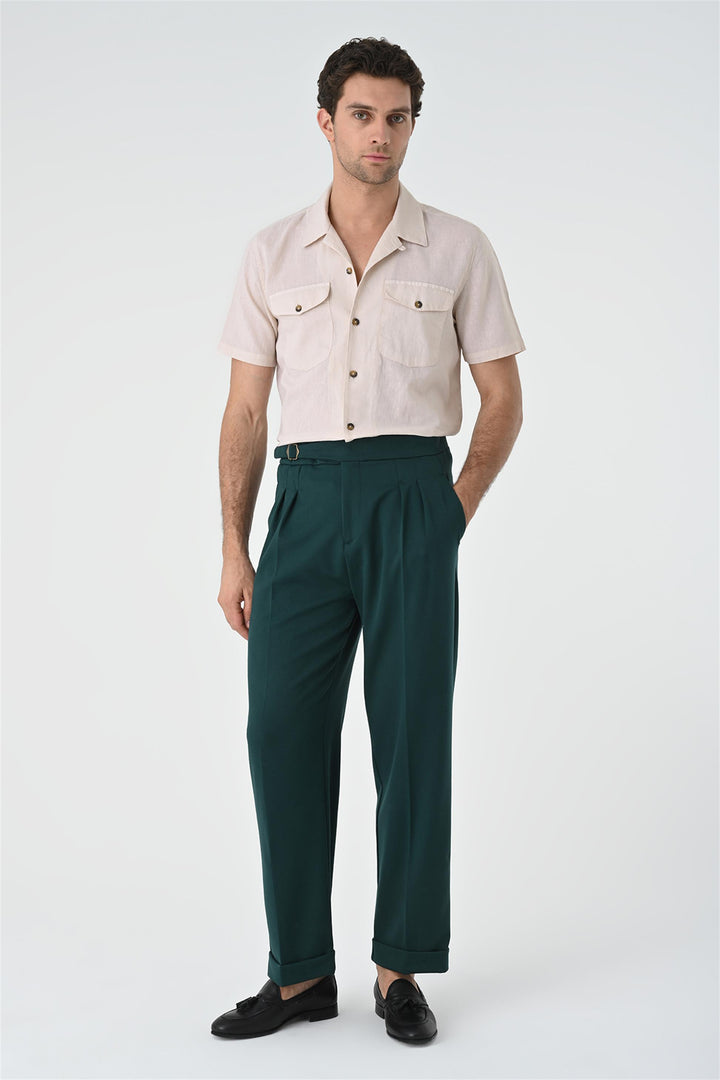 ANT Camp  Collar Pocket Detailed Men's Shirt - Stockton-on-Tees