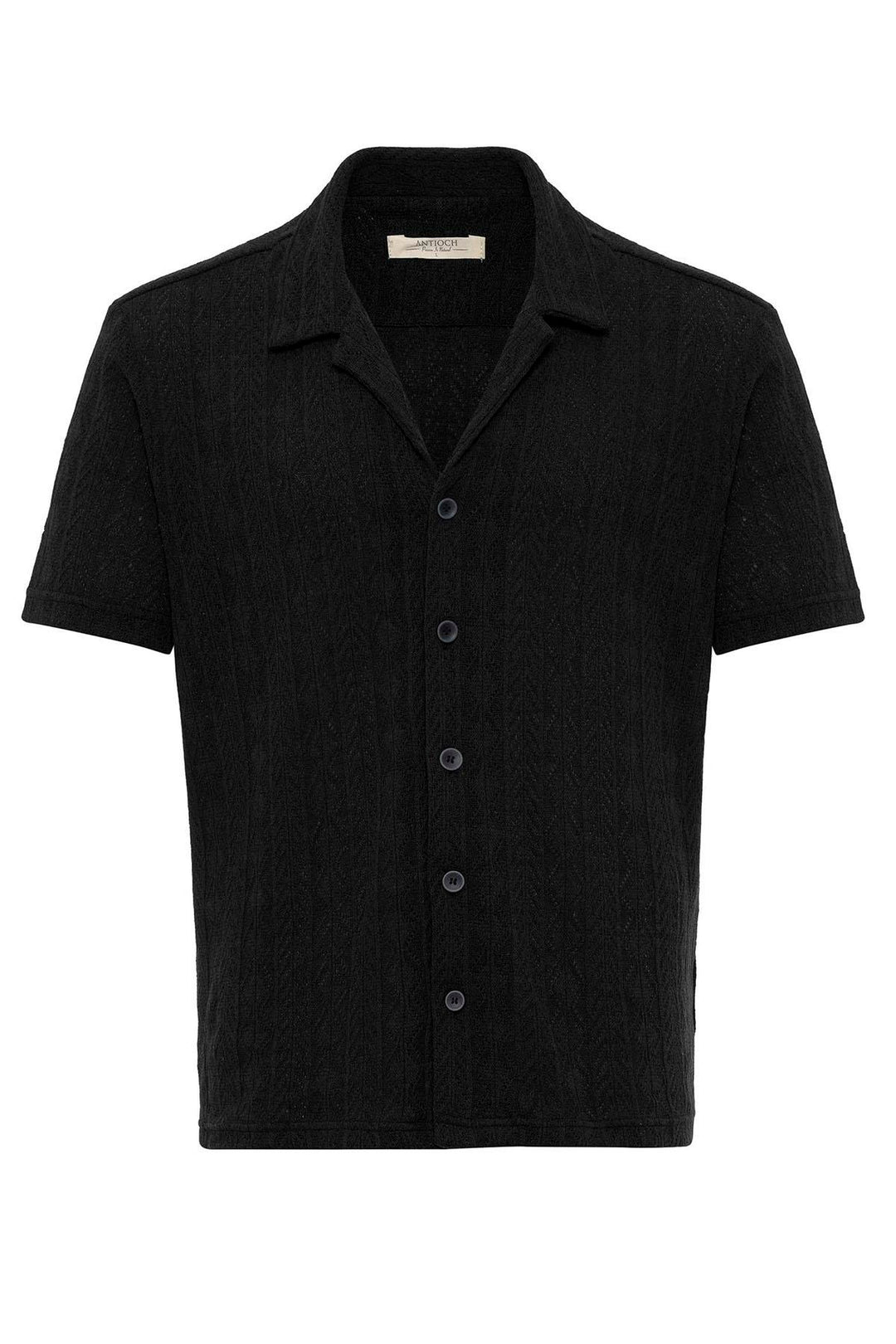 ANT Camp  Collar Knitted Patterned Men's Shirt - Melito di Napoli
