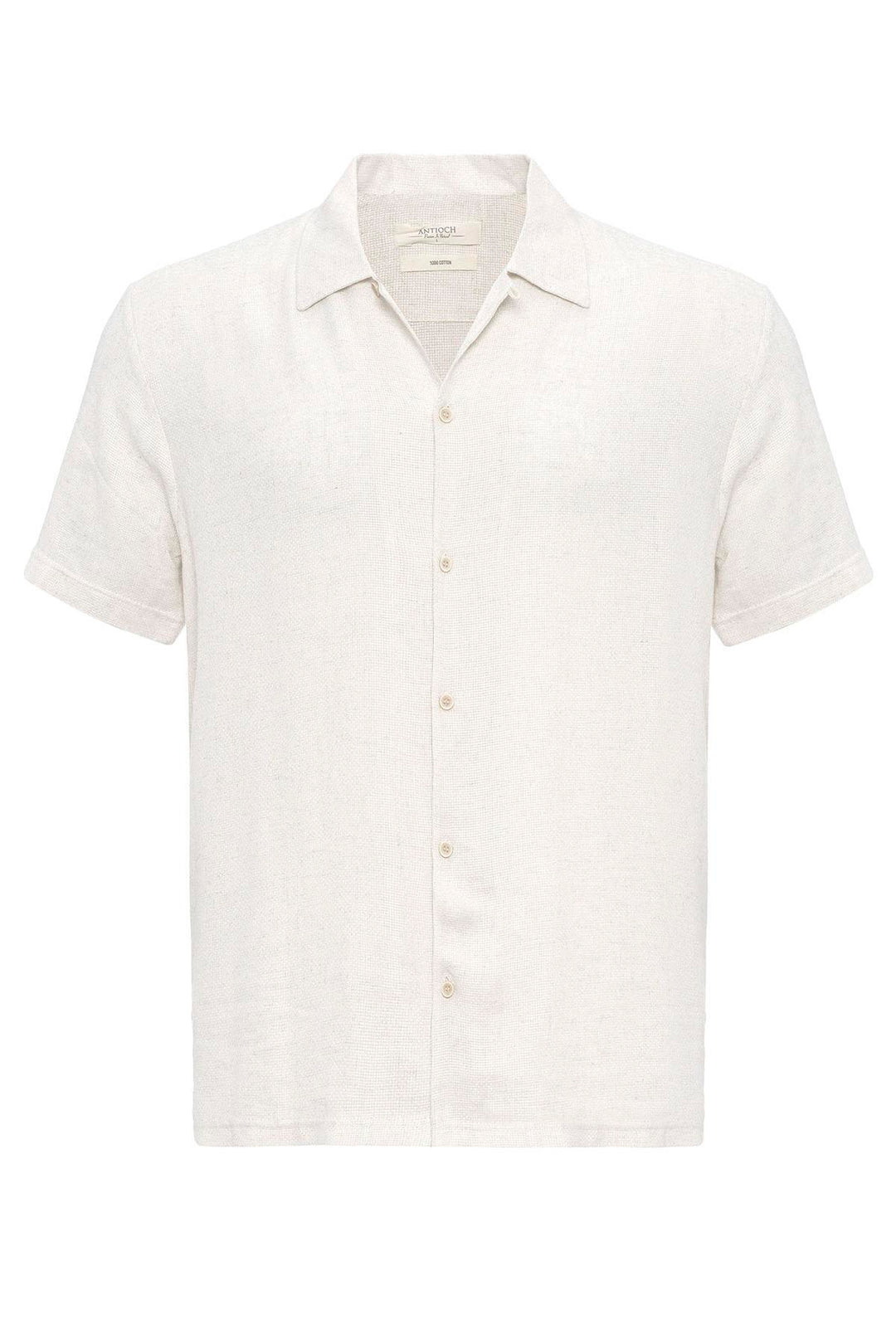 ANT Camp  Collar Knitted Textured Men's Shirt - Borgerhout