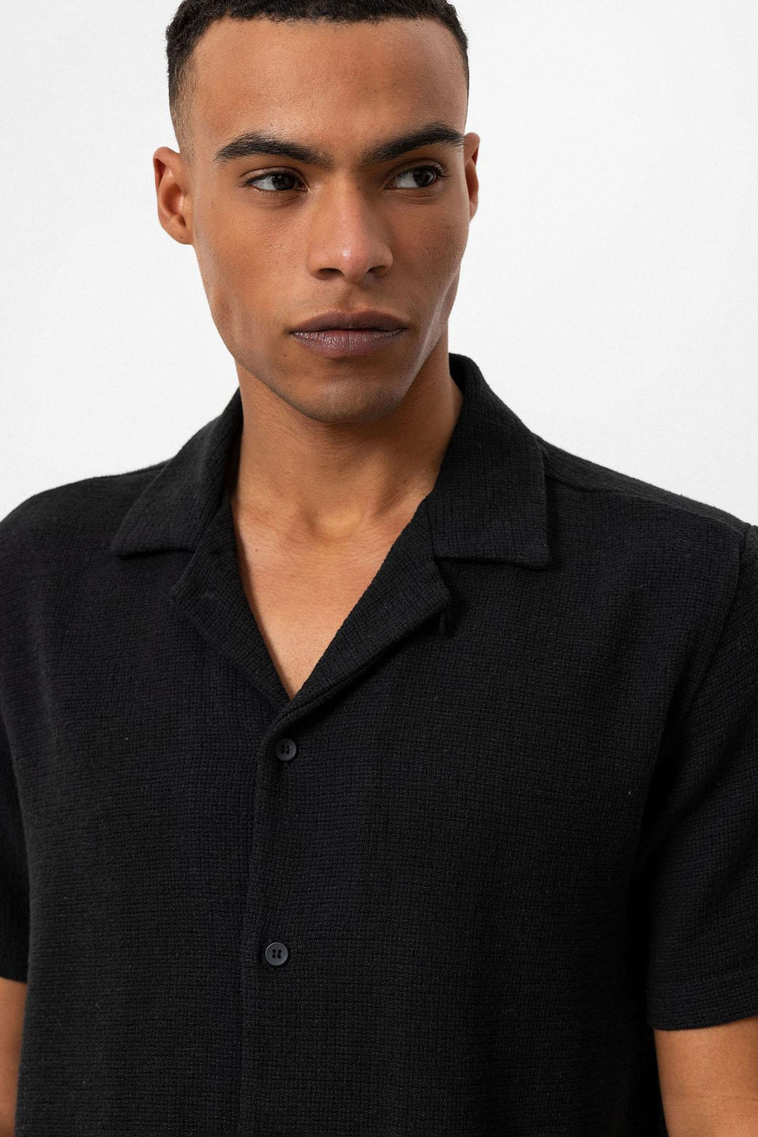 ANT Camp  Collar Knitted Textured Men's Shirt - Ioánnina