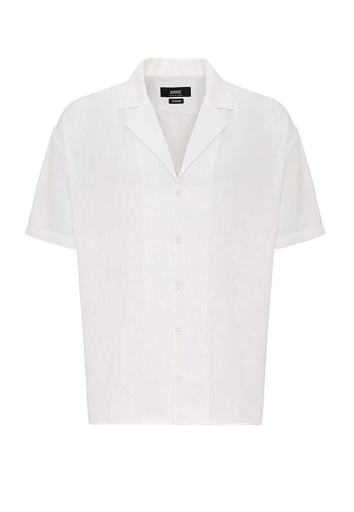 ANT Oversized Short Sleeve Men's Shirt with Apach Collar - Reşiţa