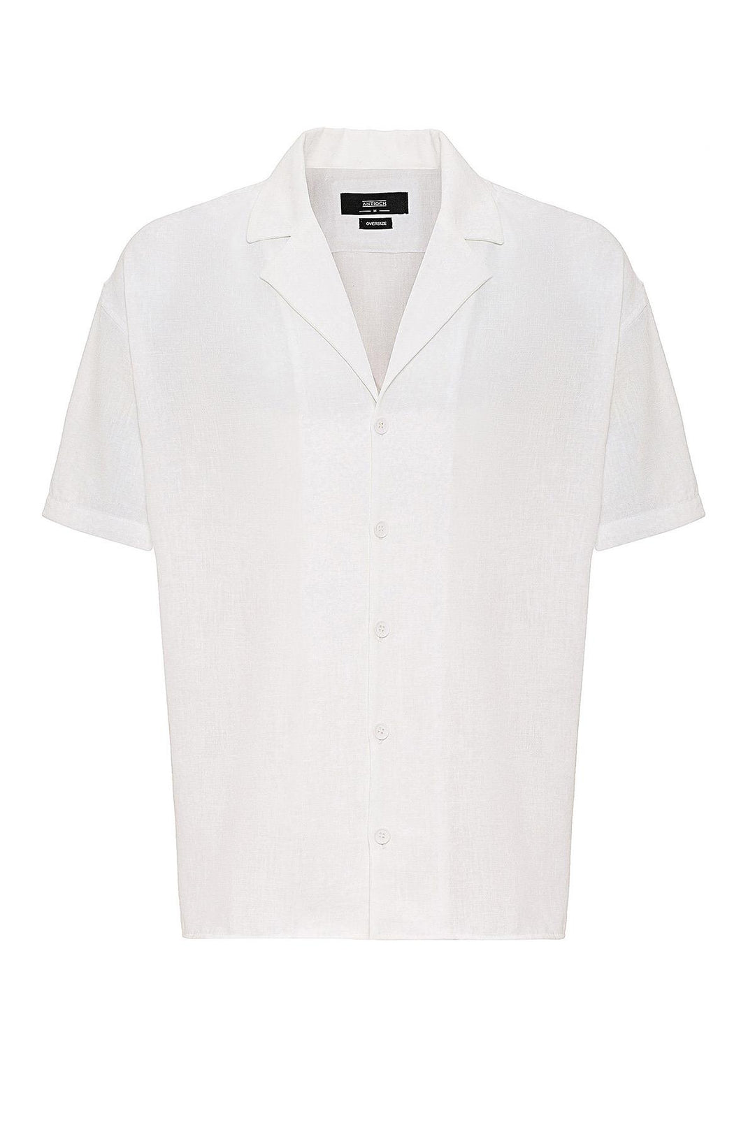 ANT Oversized Short Sleeve Men's Shirt with Apach Collar - Reşiţa
