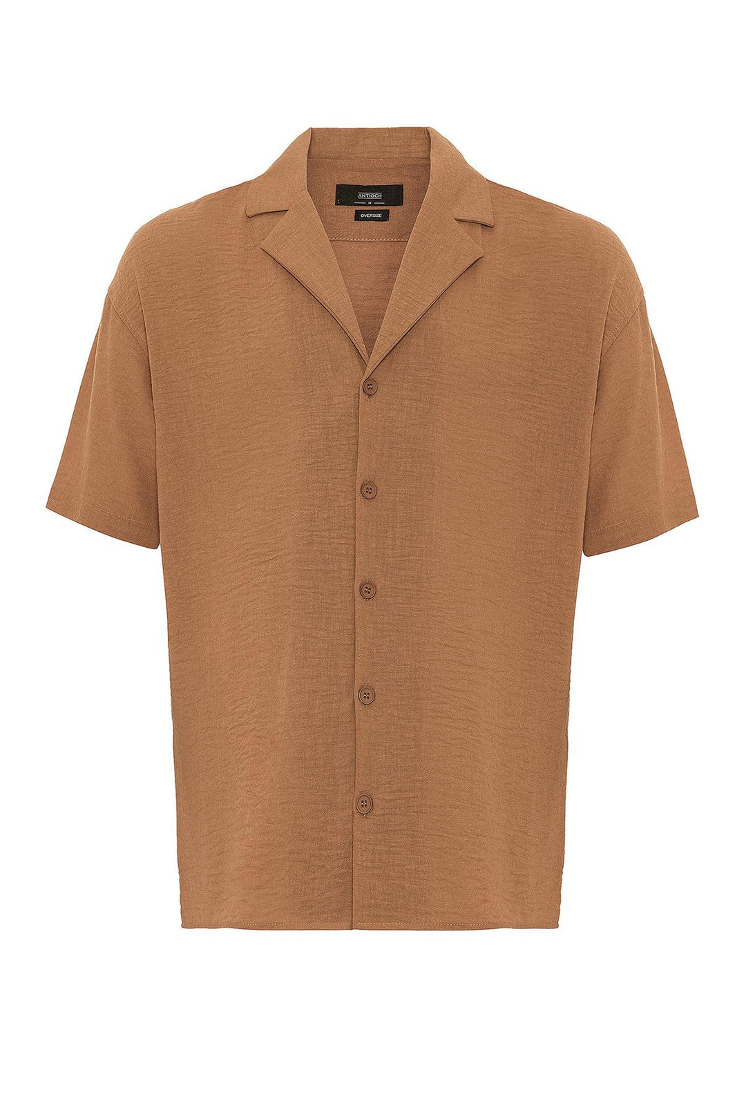 ANT Oversized Short Sleeve Men's Shirt with Apach Collar - Tonbridge