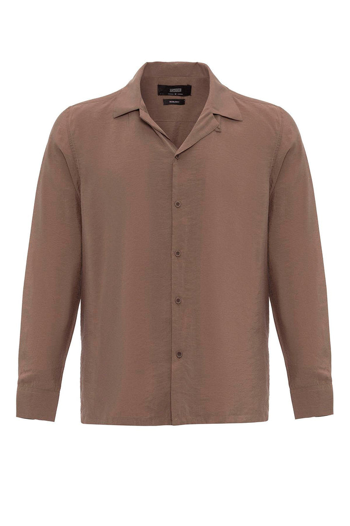 ANT Camp  Collar Long Sleeve Men's Shirt - Santa Ana Chiautempan