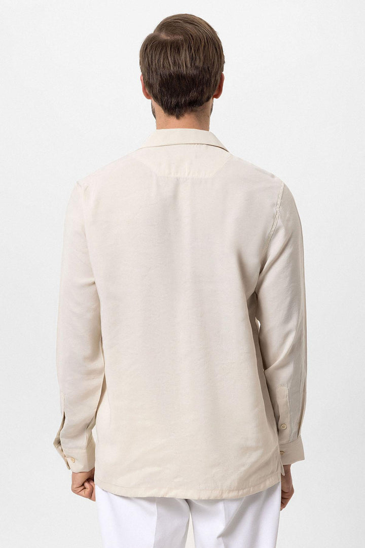 ANT Camp  Collar Long Sleeve Men's Shirt - Nizhyn