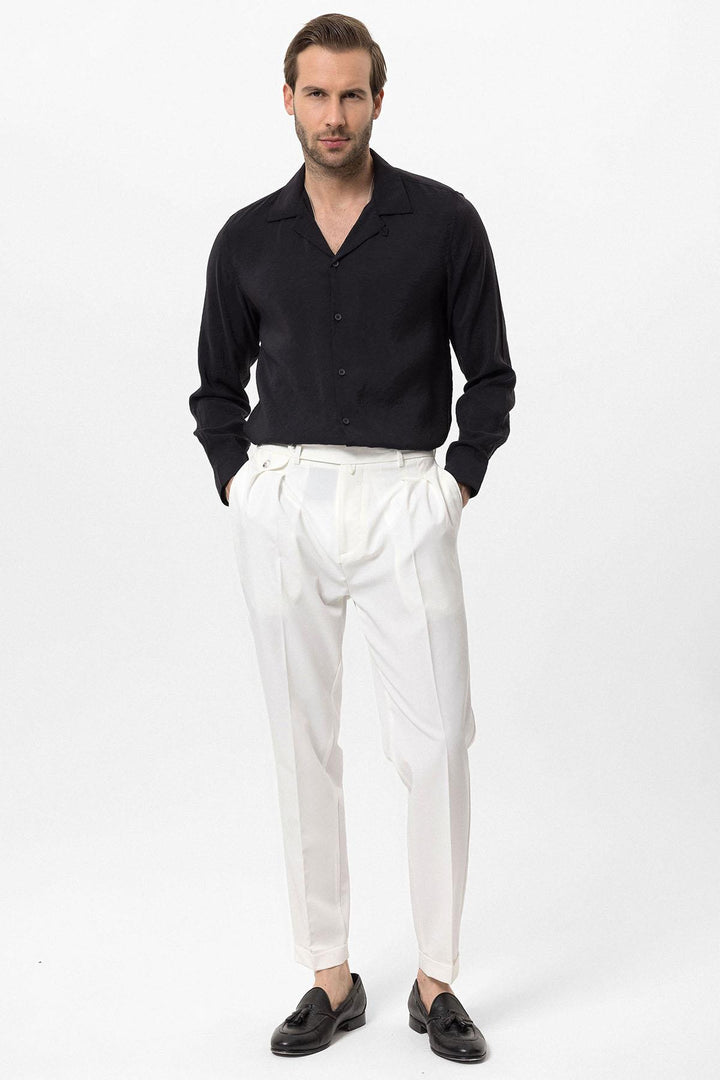 ANT Camp  Collar Long Sleeve Men's Shirt - Tipton