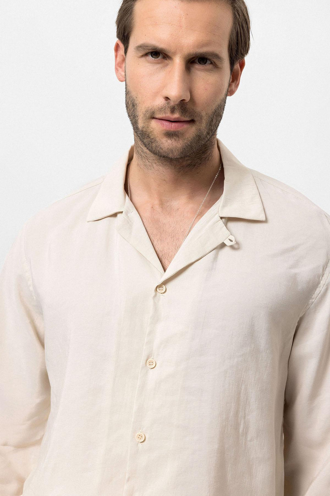ANT Camp  Collar Long Sleeve Men's Shirt - Nizhyn