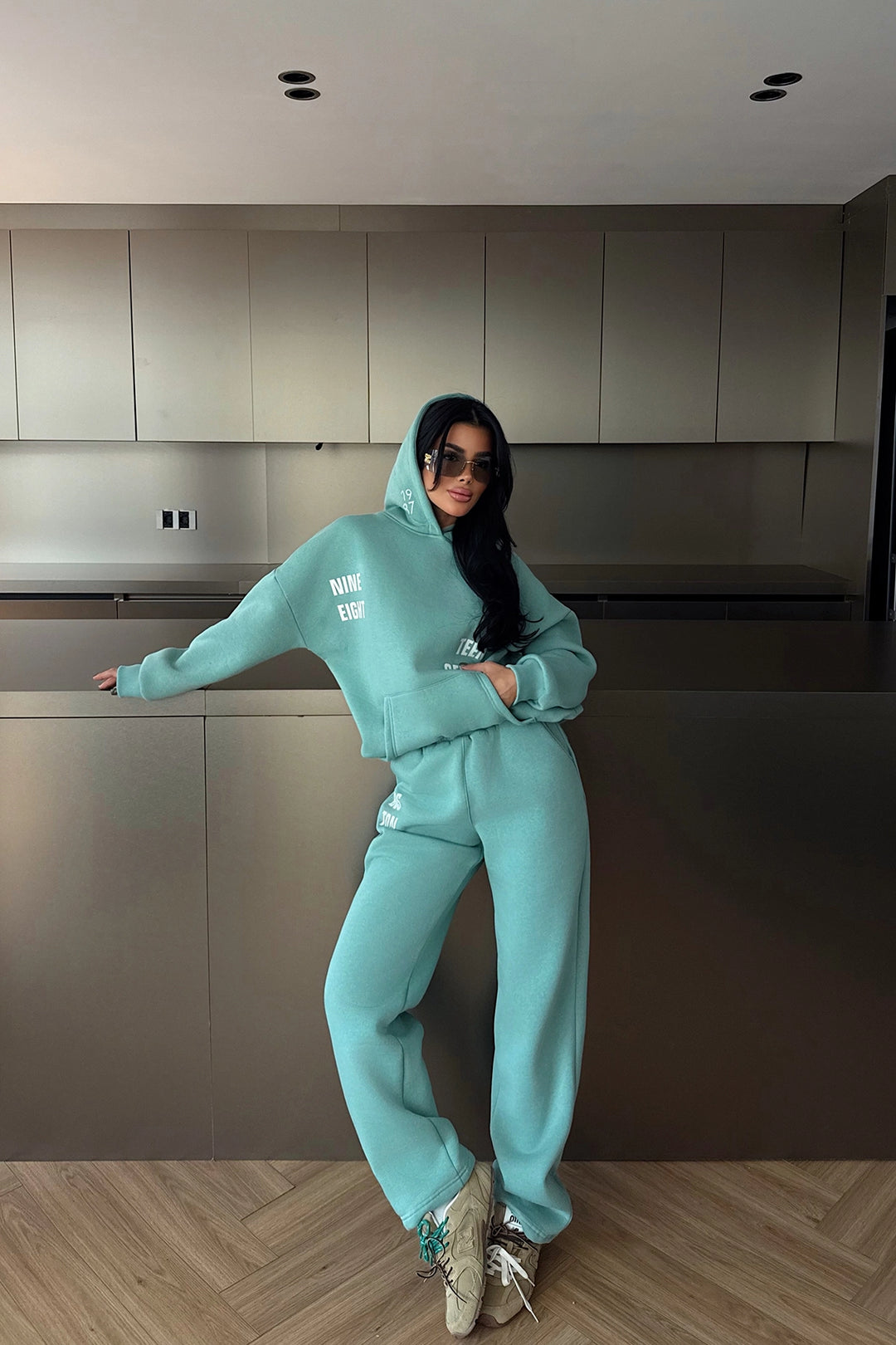 EYY Women Aqua Green Darcey Tracksuit - Miranda de Ebro
