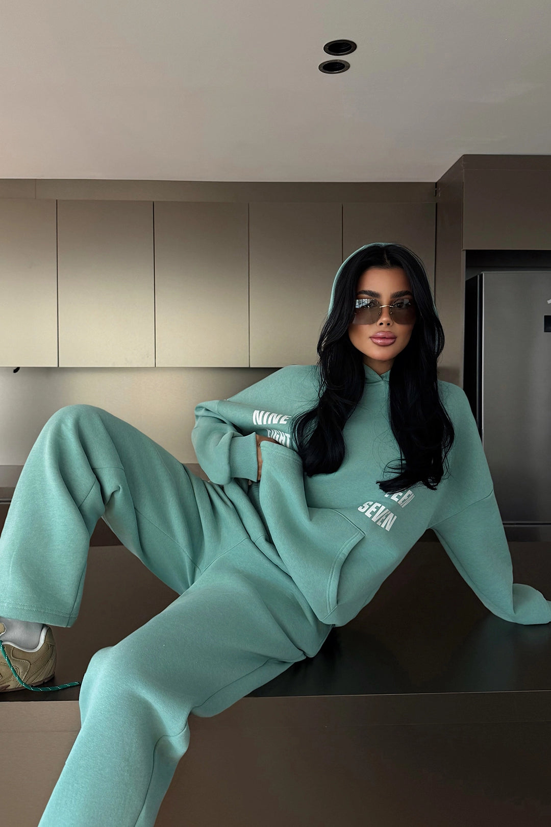 EYY Women Aqua Green Darcey Tracksuit - Miranda de Ebro