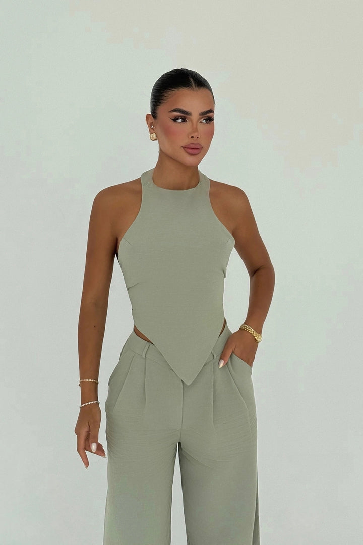 EYY Women Aqua Green Trouser Suit - St. Augustine