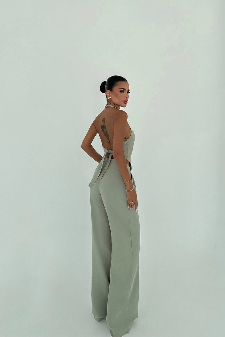 EYY Women Aqua Green Trouser Suit - St. Augustine