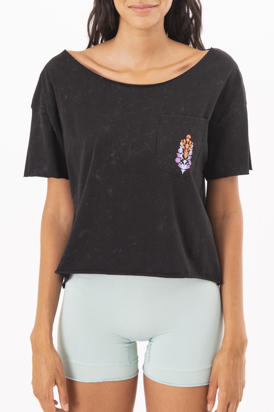 BSL Women Boat Neck Pocketed T-Shirt - San José Villa de Allende