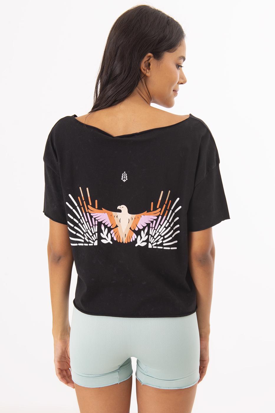 BSL Women Boat Neck Pocketed T-Shirt - San José Villa de Allende