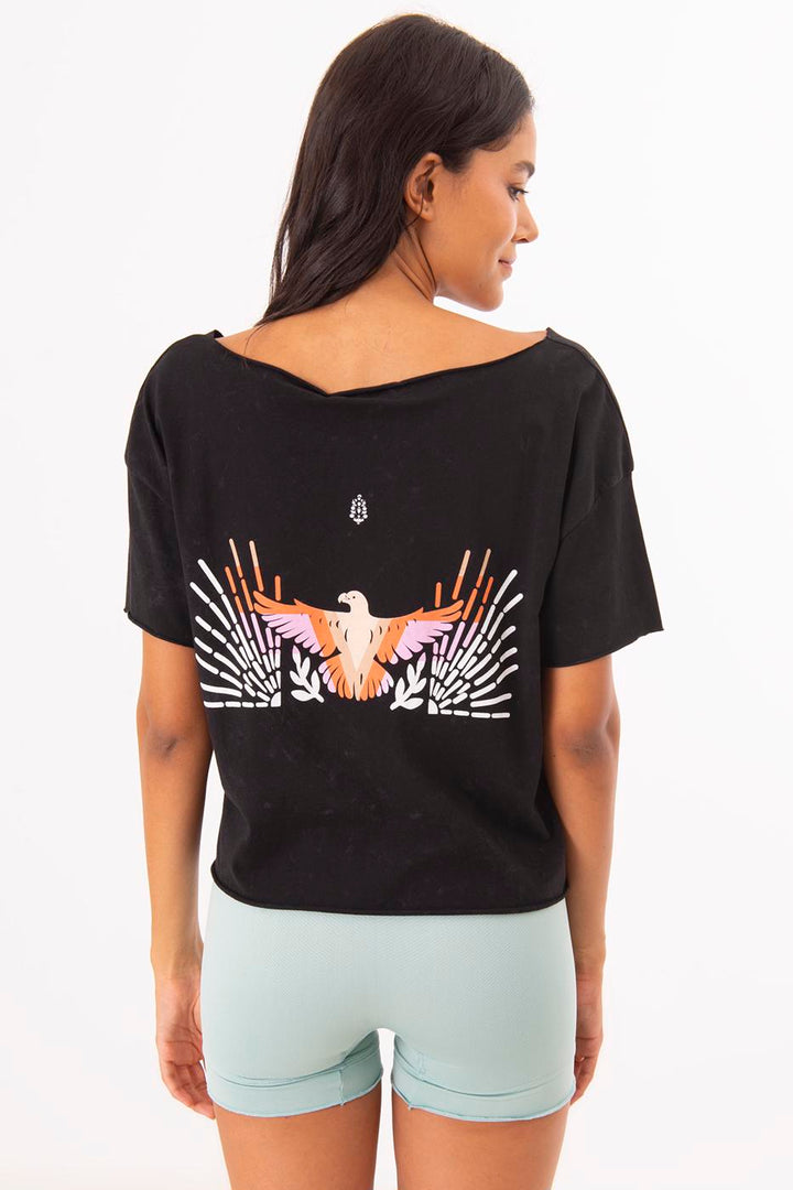 BSL Women Boat Neck Pocketed T-Shirt - San José Villa de Allende