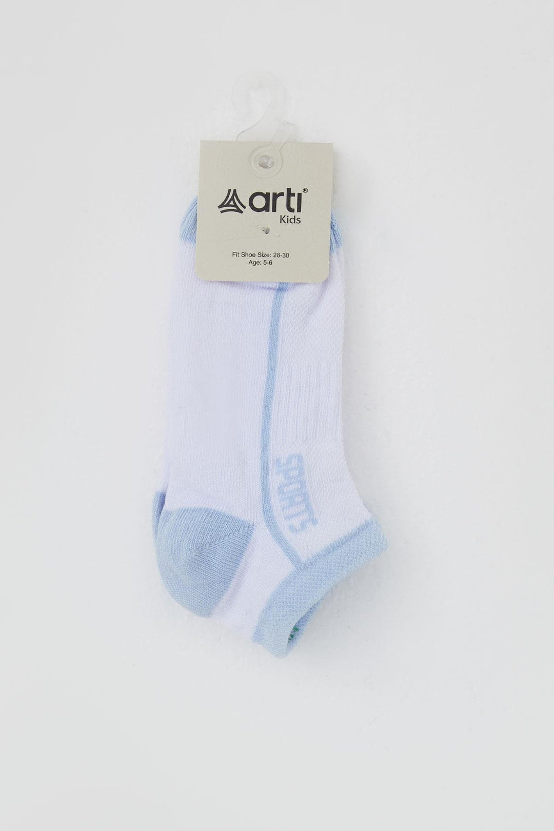 BRE Artı Erkek Çocuk Patik Çorap Sports Yazı Baskılı 14 Yaş, Beyaz - North Brunswick