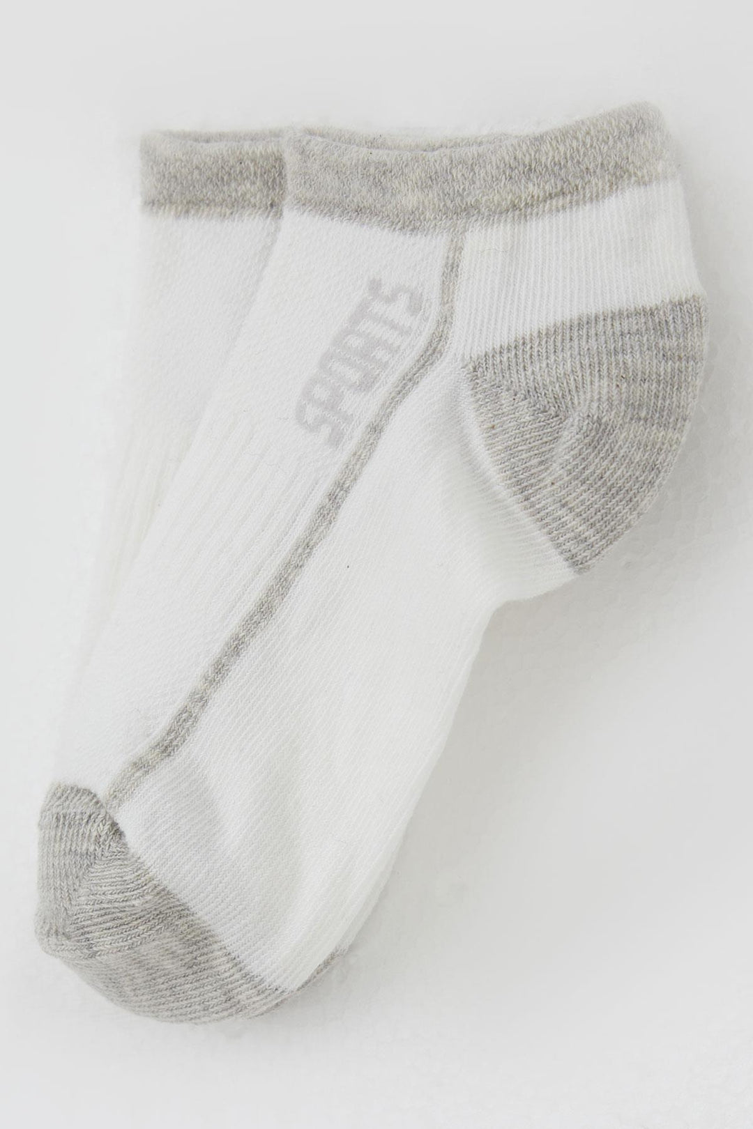 BRE Artı Erkek Çocuk Patik Çorap Sports Yazı Baskılı 14 Yaş, Ekru - Atlanta