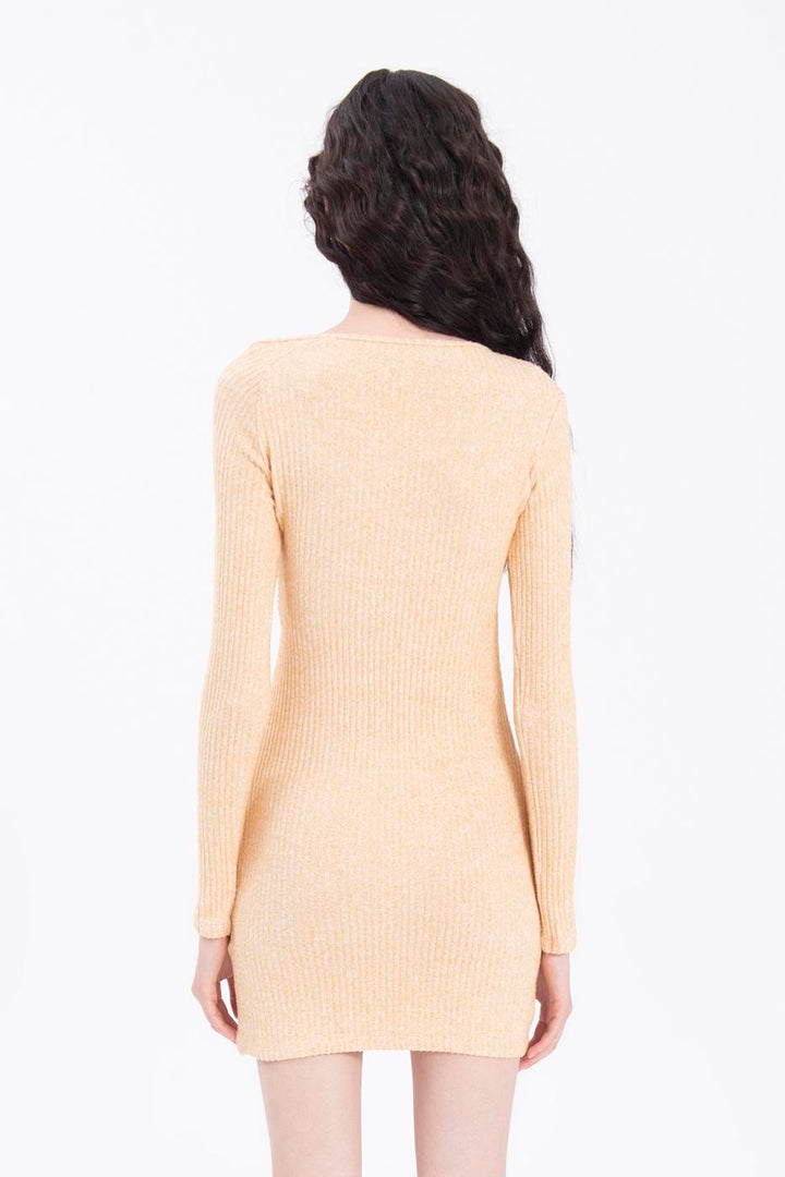 BSL Women Asymetric collar detailed mini dress - Bridlington