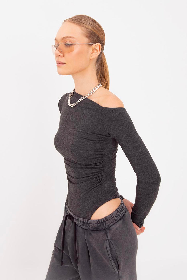 BSL Women Asymmetric Collar Body - Buffalo