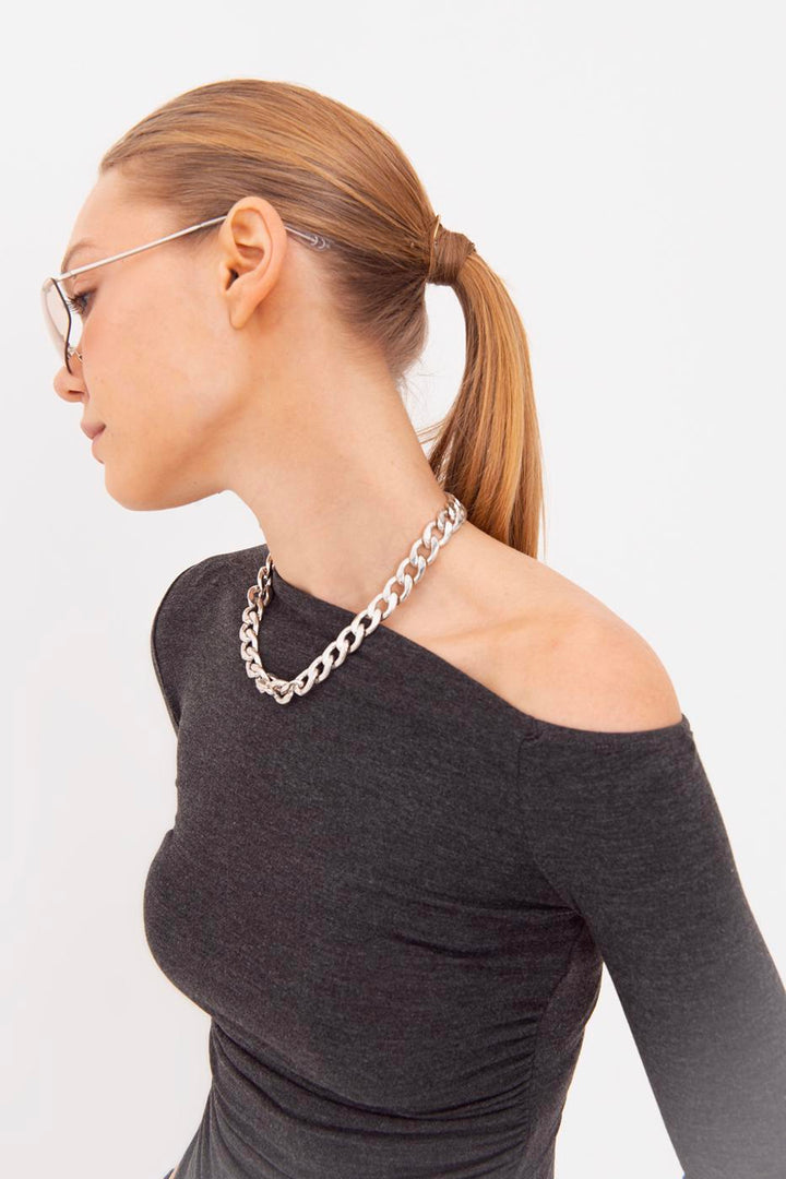 BSL Women Asymmetric Collar Body - Buffalo