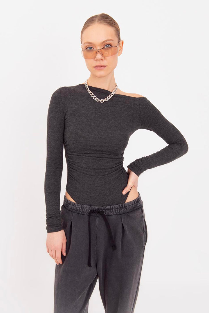 BSL Women Asymmetric Collar Body - Buffalo